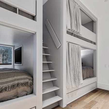 Bunks with Custom Stairs