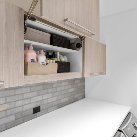 Vertical Stay-Lift Cabinet Doors