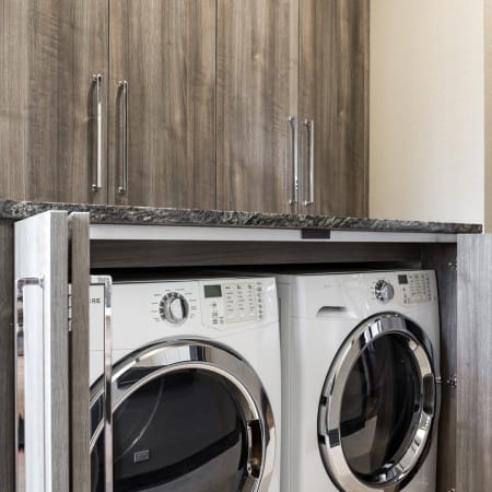 Mudroom Landry with Custom Cabinetry