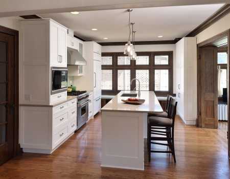 Traditional Kitchen Remodel Inside Historic Restoration