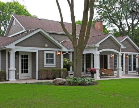 Whole House Exterior Renovation with Front, Rear, and Side Additions