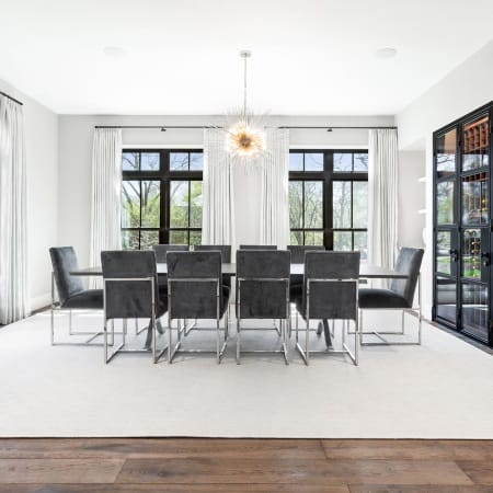 Dining Room Adjacent to Walk in Wine Cellar