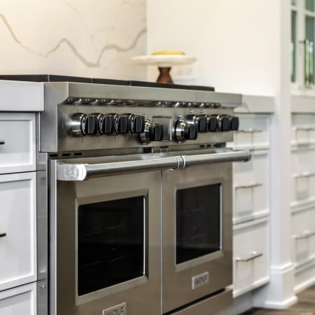 Double-Sided Professional Grade, Wolf Range and Oven