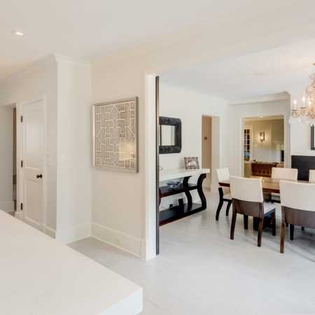 Open Concept—Kitchen to Dining