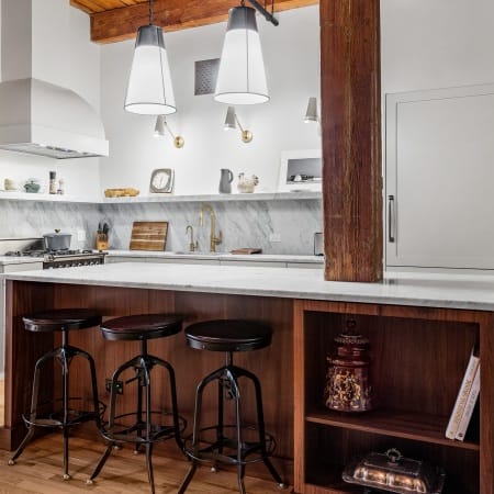 Island Seating for 3