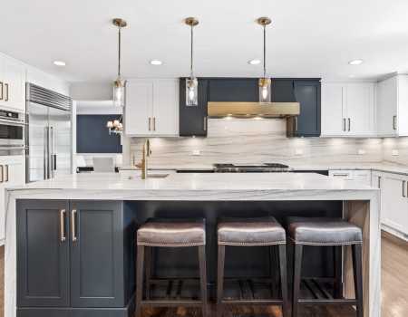 Island Seating and Storage