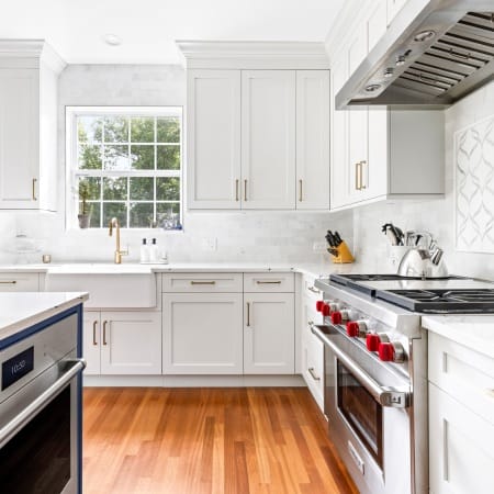 Secondary Built-In Oven in Island