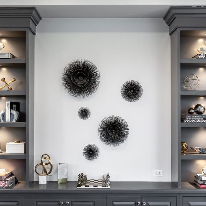 Custom Built-In Shelves