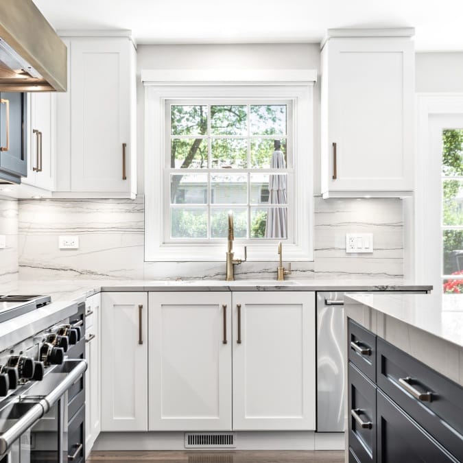 Galley View of Kitchen and Window