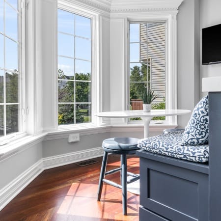 Side Angle of Breakfast Nook