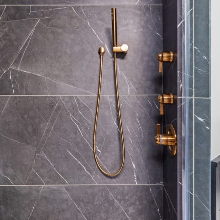 Large Panel Slate Shower Wall