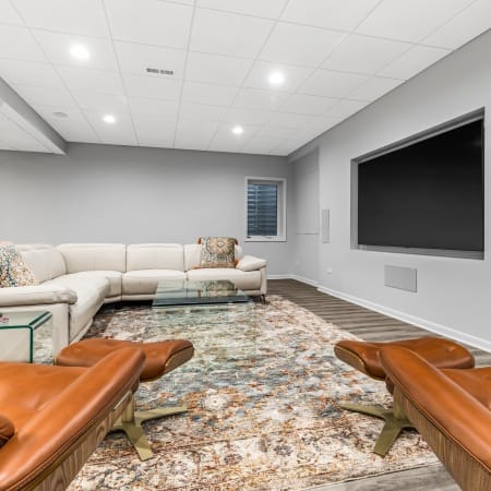 Below Grade Window for Natural Light