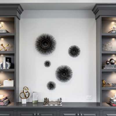 Custom Built-In Shelves