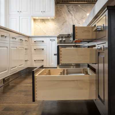 Three Island Drawers