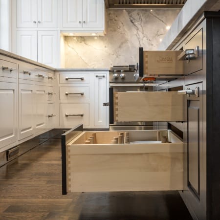 Three Island Drawers