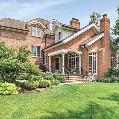 Front of home addition