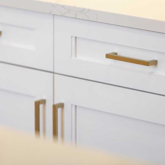 Bronze Hardware on Cabinetry