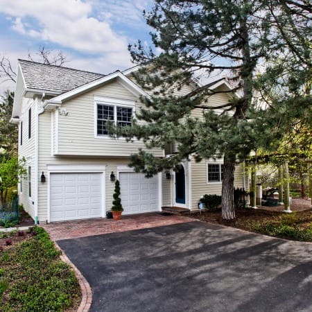 Driveway with Arched Doorway