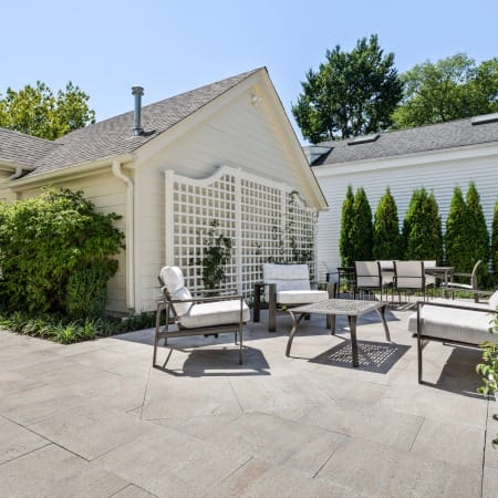 Detached Garage with Trellis