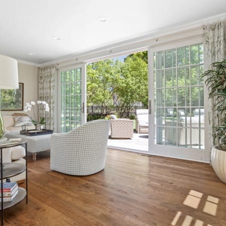 Natural Light Filled Living Room