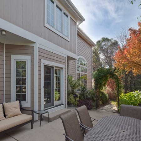 New Patio Access from Back of Home