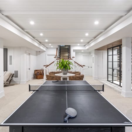 Expansive Basement for Entertaining