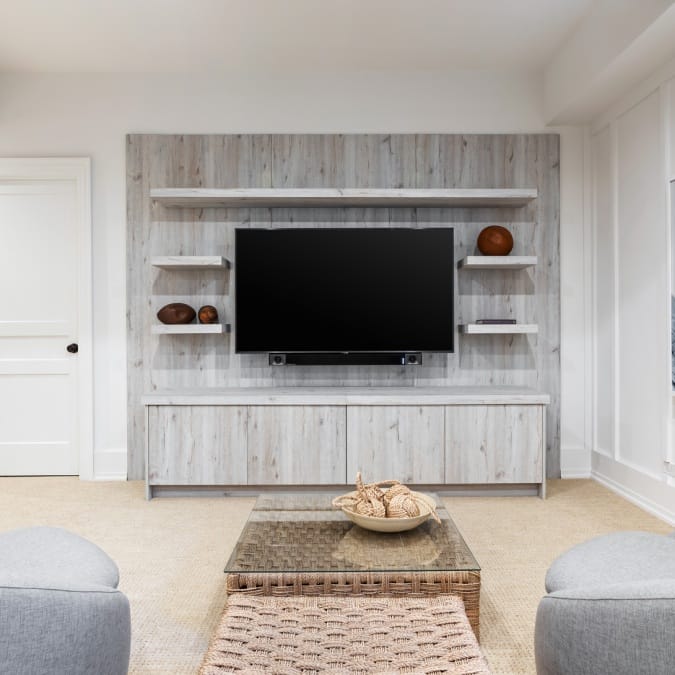 Basement Sitting Area