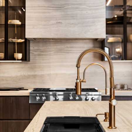 Multi-functional island sink