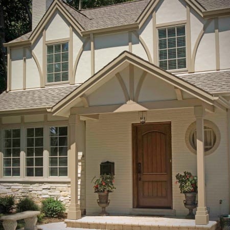 Beautiful Portico with Pillars
