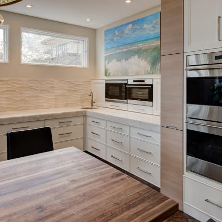 Corner Round Prep Sink