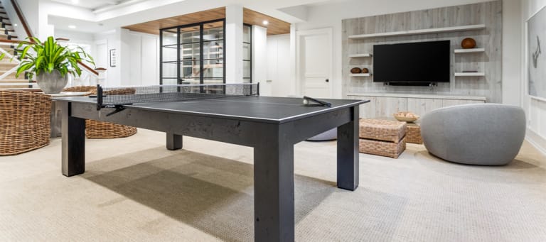 Basement remodel completed by Airoom®